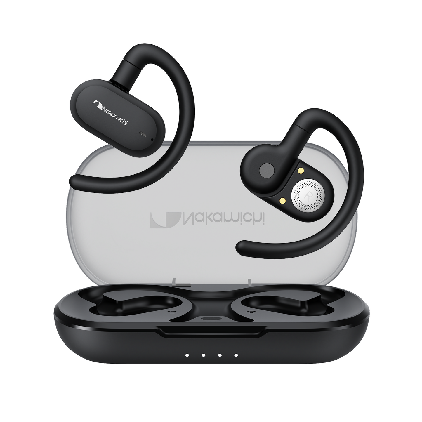 Nakamichi ナカミチサウンド オープンイヤー型イヤホン Bluetooth 5.4ブルートゥースイヤホンElite OWS 100