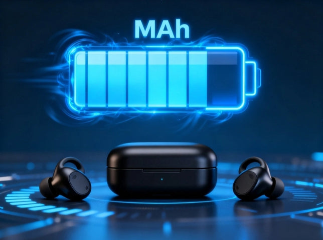駆動時間の基礎：ブルートゥースイヤホンの電池容量（mAh）を理解する