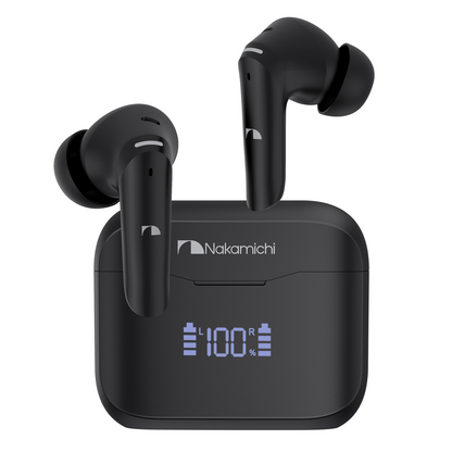 Nakamichi ワイヤレス イヤホン Bluetooth 5.3カナル型ブルートゥースイヤホンTW018ENC PLUS