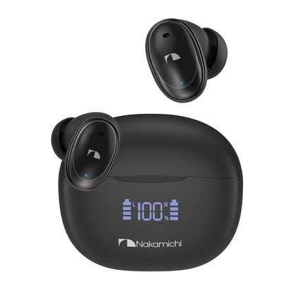 Nakamichi ワイヤレス イヤホン Bluetooth 5.3カナル型ブルートゥースイヤホンTW022ENC