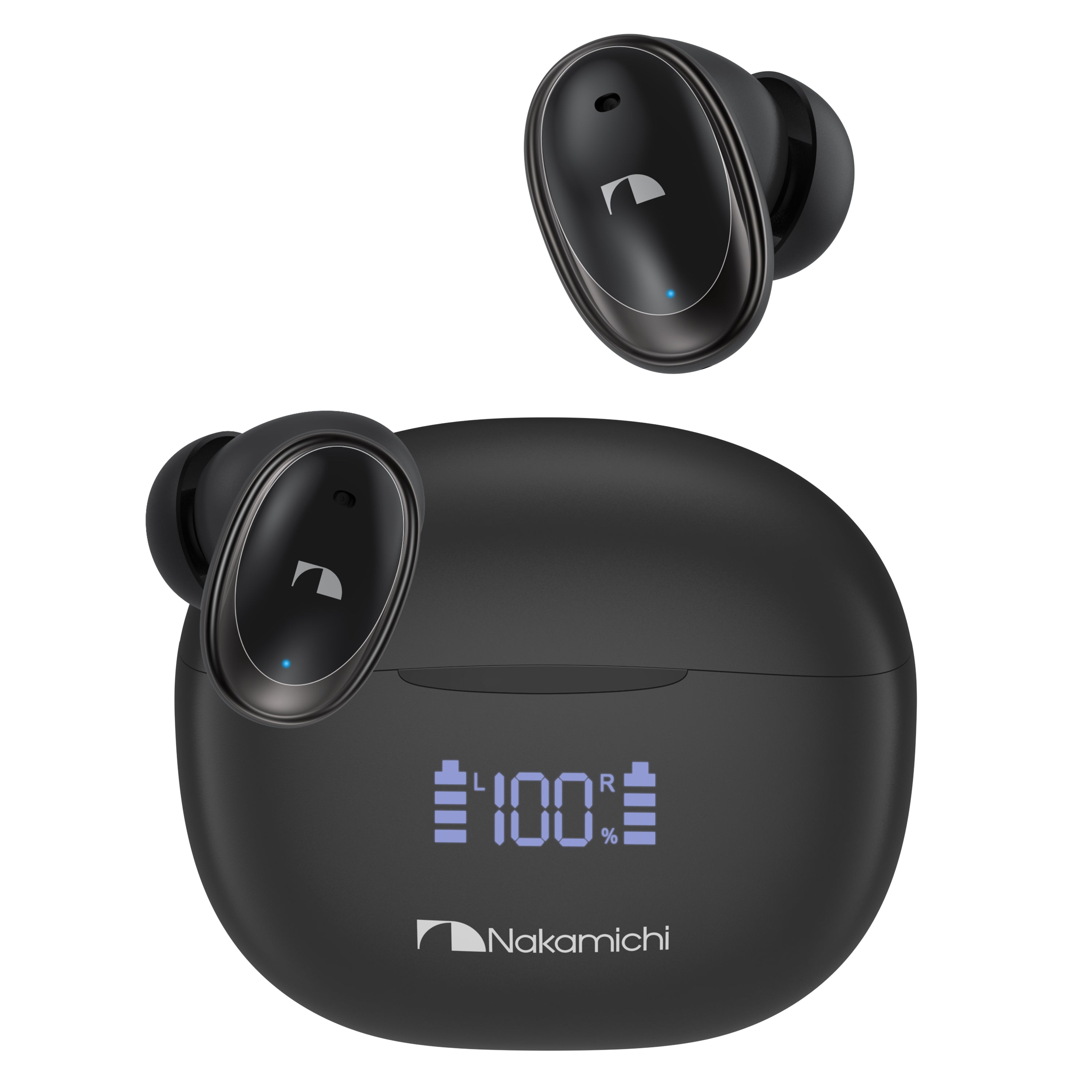 Nakamichi ワイヤレス イヤホン Bluetooth 5.3カナル型ブルートゥースイヤホンTW022ENC