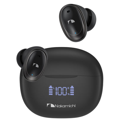 Nakamichi ワイヤレス イヤホン Bluetooth 5.3カナル型ブルートゥースイヤホンTW022ENC